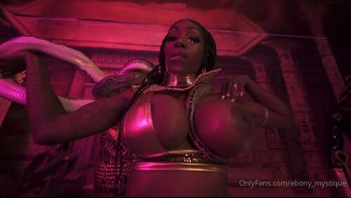 Ebony Mystique – 29 05 2023 2888561449 – My First 6 Big Dick Blow Bang Cleopatra Goddess 500p - Cover