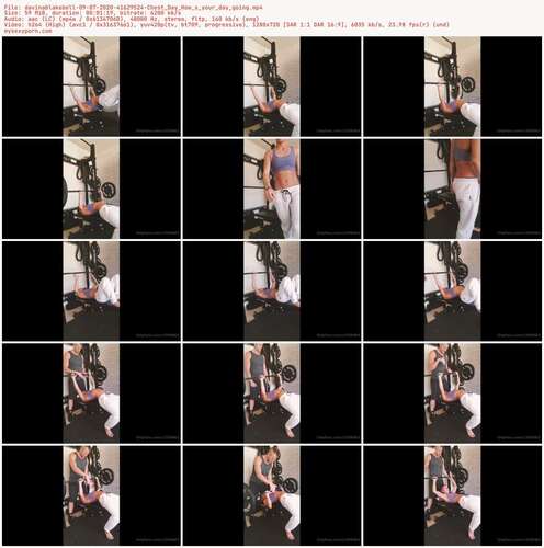 Davinablakebell - 09 07 2020 41629524 - Chest Day How S Your Day Going 720p - Preview