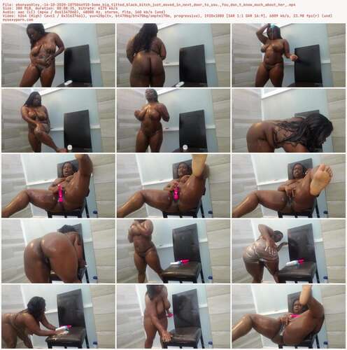 Ebonyashley - 14 10 2020 1075044910 - Some Big Titted Black Bitch Just Moved In Next Door To You. You Don T Know Much About Her 1080p - Preview
