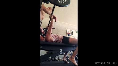 Davinablakebell – 03 08 2020 42585194 – Today S Workout Bench Press. As You Guys Can Imagi 720p - Cover