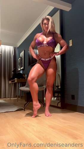Deniseanders – 21 12 2022 2722402319 – In My Hotel Room Flexing Those Hard Calf S Quads Abs Back And Biceps For All Of My Muscle Fans 1920p - Cover