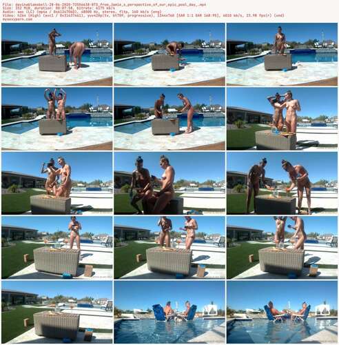 Davinablakebell - 28 06 2020 72556638 - Bts From Jamie S Perspective Of Our Epic Pool Day 760p - Preview