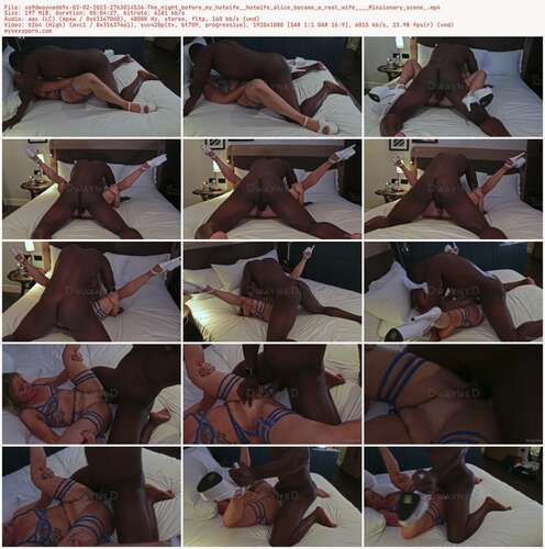 X69Dwayned69X - 03 02 2023 2763014536 - The Night Before My Hotwife Hotwife Alice Became A Real Wife Missionary Scene 1080p - Preview