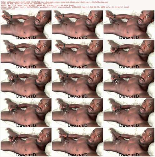 X69Dwayned69X - 24 05 2020 354634728 - Your Dom Made A Mess Come And Clean Your Daddy Up Sinfulsunday 1080p - Preview