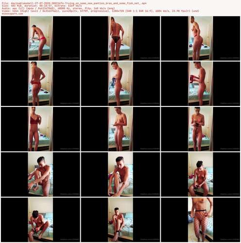Davinablakebell - 27 07 2020 38021674 - Trying On Some New Panties Bras And Some Fish Net 720p - Preview