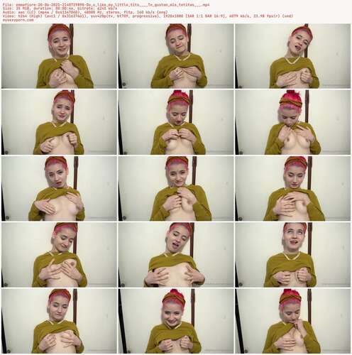 Emmafiore - 20 06 2021 2140729890 - Do U Like My Little Tits Te Gustan Mis Tetitas 1080p - Preview