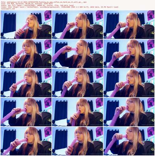 Emilypiexo - 12 11 2021 2270323790 - Pushing My Gag Reflex As Hard As It Will Go 1080p - Preview