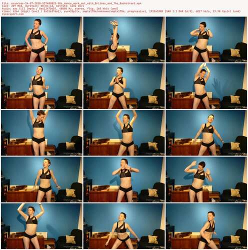 Erynrose - 24 07 2020 537480825 90S Dance Work Out With Britney And The Backstreet 1080p - Preview