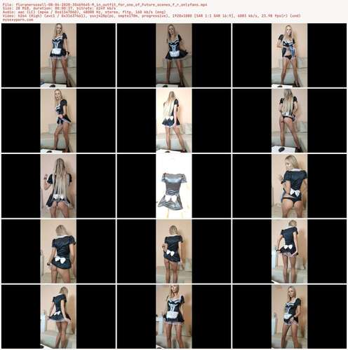 Floranerussell - 08 04 2020 30469645 - M In Outfit For One Of Future Scenes F R Onlyfans 1080p - Preview
