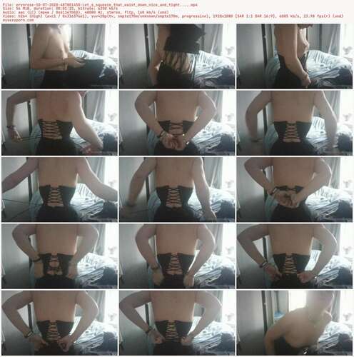 Erynrose - 10 07 2020 487801450 - Let S Squeeze That Waist Down Nice And Tight.... 1080p - Preview