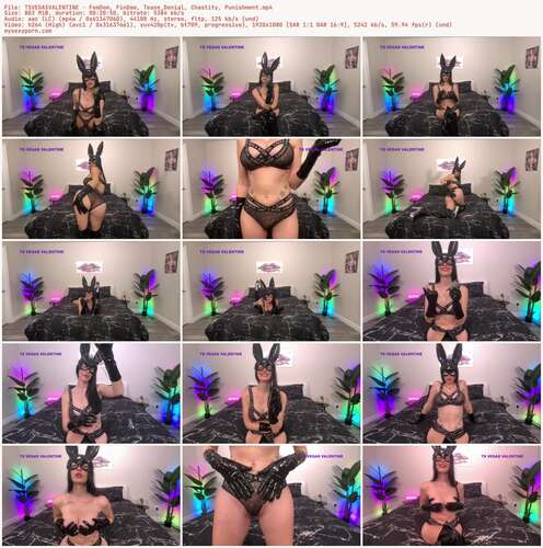 TSVEGASVALENTINE - FemDom, FinDom, Tease Denial, Chastity, Punishment 1080p - Preview