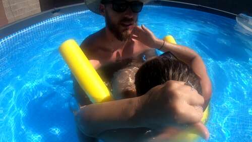 Mya Ryker – 9 Months Pregnant Pool Sex 1080p - Cover