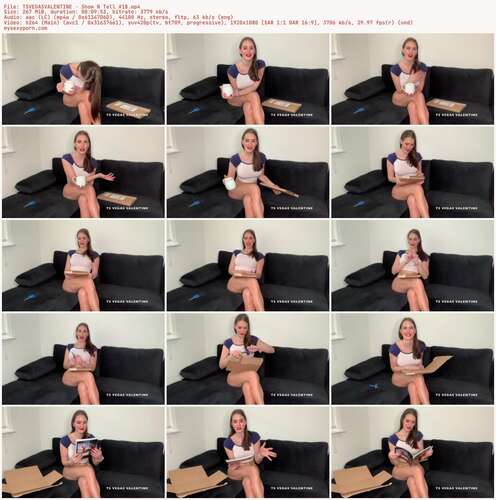 TSVEGASVALENTINE - Show N Tell #18 1080p - Preview