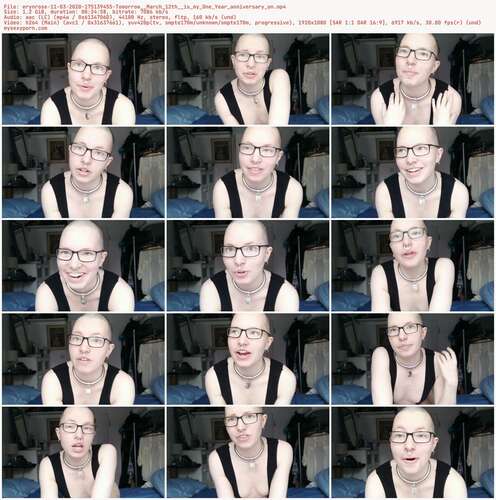 Erynrose - 11 03 2020 175139455 - Tomorrow March 12Th Is My One Year Anniversary On 1080p - Preview