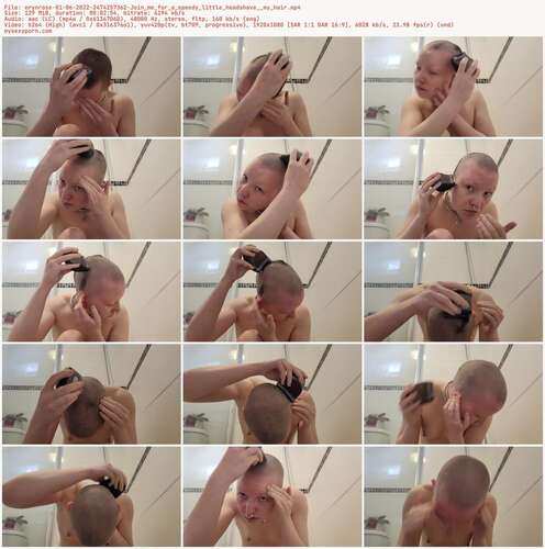 Erynrose - 01 06 2022 2474257362 - Join Me For A Speedy Little Headshave My Hair 1080p - Preview