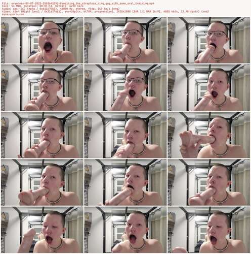 Erynrose - 09 07 2022 2503642293 - Combining The Strapless Ring Gag With Some Oral Training 1080p - Preview