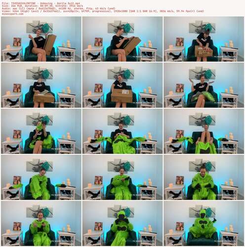 TSVEGASVALENTINE - Unboxing - Gorila Suit 1080p - Preview