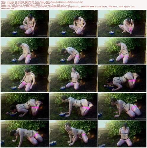 Erynrose - 12 03 2021 2044792477 - Full Film - Pink Piggy Humiliation. Watch Me Eat 1080p - Preview