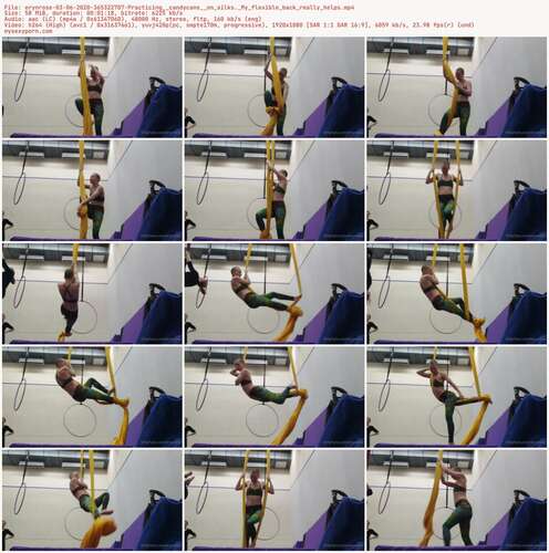 Erynrose - 03 06 2020 365322707 - Practicing Candycane On Silks. My Flexible Back Really Helps 1080p - Preview
