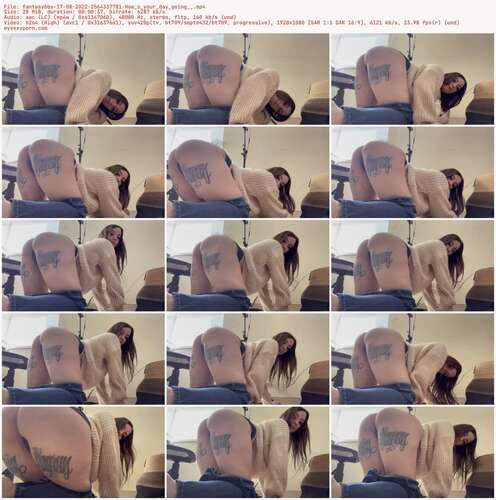 Fantasybby - 17 08 2022 2564337781 - How S Your Day Going 1080p - Preview