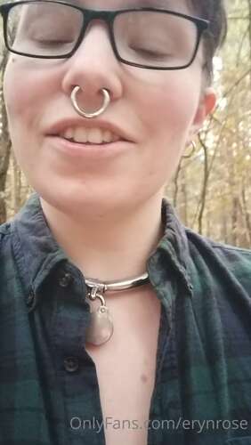 Erynrose – 10 11 2020 1183463304 – Showing Off My Chastity Belt Again In The Woods 1920p - Cover