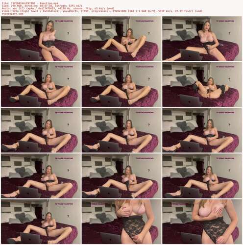 TSVEGASVALENTINE - Reaction 1080p - Preview