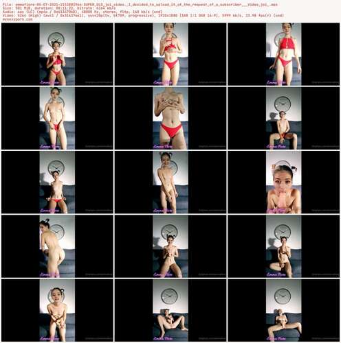 Emmafiore - 05 07 2021 2153883964 - Super Old Joi Video. I Decided To Upload It At The Request Of A Subscriber Video Joi 1080p - Preview