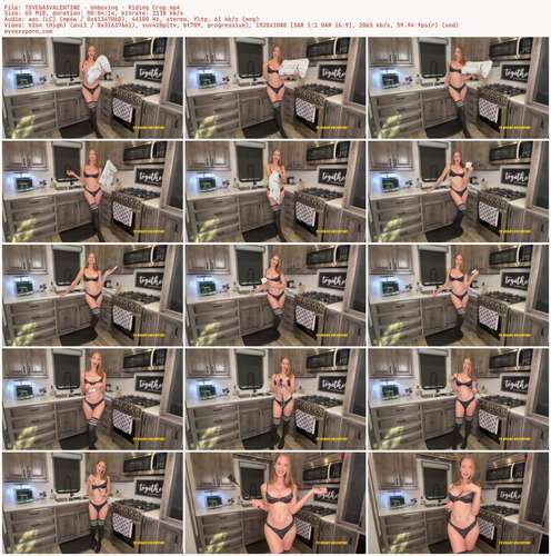 TSVEGASVALENTINE - Unboxing - Riding Crop 1080p - Preview