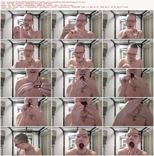 Erynrose - 29 05 2022 2464195732 - I Finally Got A Strapless Open Mouth Gag Of My 1080p - Preview
