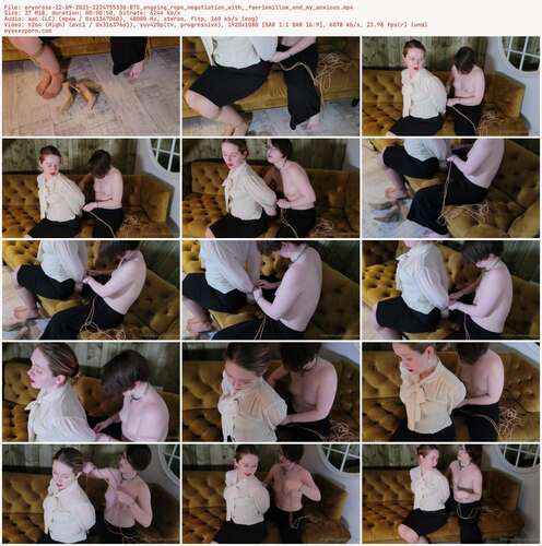 Erynrose - 22 09 2021 2224755330 - Bts Ongoing Rope Negotiation With Faeriewillow And My Anxious 1080p - Preview