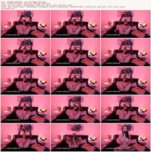 TSVEGASVALENTINE - MV LIVE SNEAK PEEK 720p - Preview