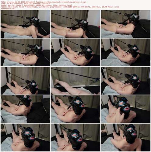 Erynrose - 26 03 2022 2394632447 - Testing Out This New Head Restraint My Partner 2 1080p - Preview