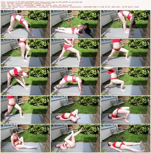 Erynrose - 17 07 2020 504993338 - Time Lapse Sunny Yoga In The Garden In My Cute 1080p - Preview
