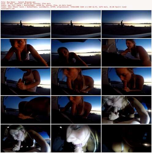 Mya Ryker - Sunset Blowjob 1080p - Preview