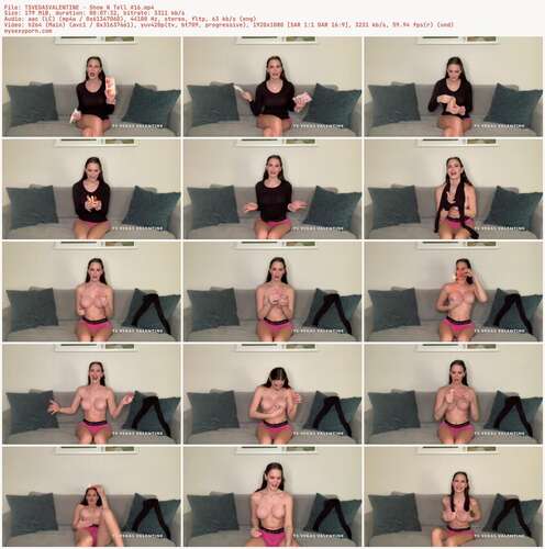 TSVEGASVALENTINE - Show N Tell #16 1080p - Preview