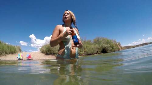 Mya Ryker – Beach Day Kink 1080p - Cover