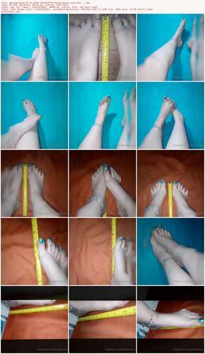 Devilbrienne - 29 12 2020 1543259370 - Measuring My Big Feet 720p - Preview