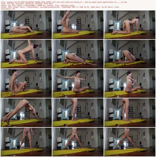 Giahill - 09 07 2020 512487627 - Naked Yoga Video All The Cool Kids Are Doing It.. And My Upper Back Appreciates It It 1080p - Preview