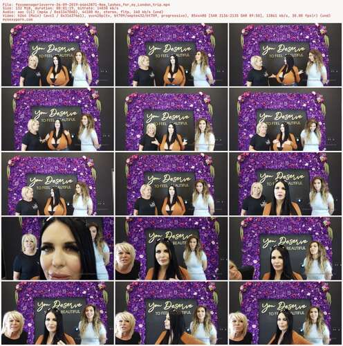 Foxymenagerieverre - 26 09 2019 64643871 - New Lashes For My London Trip 480p - Preview