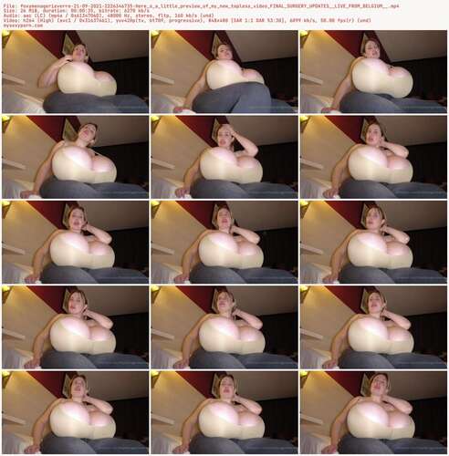 Foxymenagerieverre - 21 09 2021 2226346735 - Here S A Little Preview Of My New Topless Video Final Surgery Updates Live From Belgium 480p - Preview