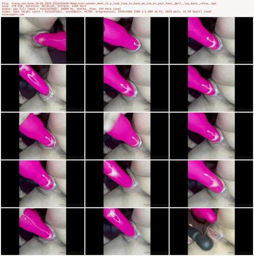 Freya Von Doom - 10 01 2022 2326336658 - Mmmm Ever Wonder What It S Look Like To Have Me Cum On Your Face Well Lay Back Relax 1080p - Preview