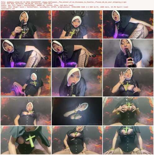 Goddess Siham - 01 11 2021 2262255707 - Happy Halloween The Winner Of My Giveaway Is Coastie Please Dm Me Your Shipping D 1080p - Preview