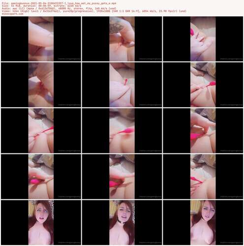 Gamingbunnyx - 2021 05 04 2100493357 - I Love How Wet My Pussy Gets W 1080p - Preview