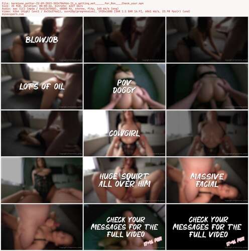 Hermione Potter - 22 09 2023 3024786966 - It S Getting Wet For Ron Check Your 1080p - Preview