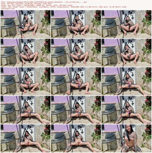 Hipnotika Bodymod - 07 04 2022 2417673212 - Al Solete Agustete.. Fun In The Sun... 1080p - Preview