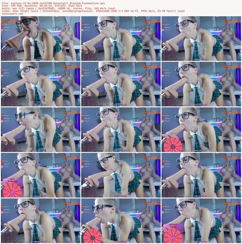 Hayleex - 11 06 2020 46431980 - Schoolgirl Blowjob Fuckmachine 1080p - Preview