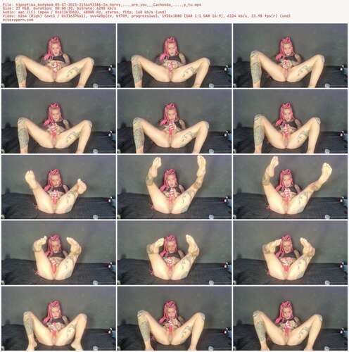 Hipnotika Bodymod - 05 07 2021 2154493386 - Im Horny... Are You Cachonda.... Y Tu 1080p - Preview