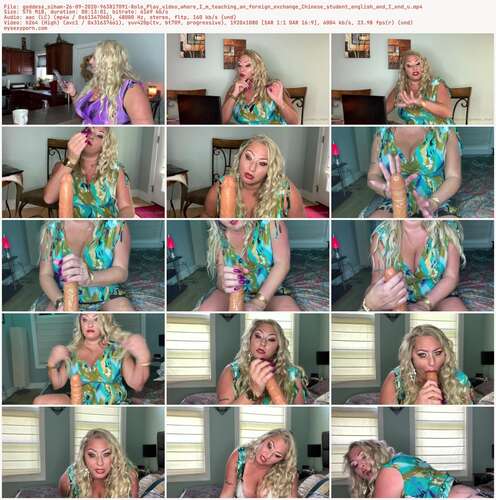 Goddess Siham - 26 09 2020 963817091 - Role Play Video Where I M Teaching An Foreign Exchange Chinese Student English And I End U 1080p - Preview