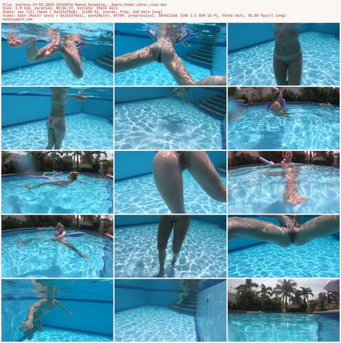 Hayleex - 19 03 2020 26340916 - Naked Swimming - Gopro Under Water View 2160p - Preview