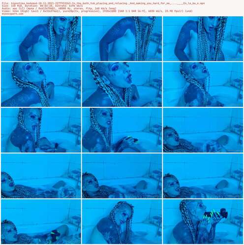 Hipnotika Bodymod - 18 11 2021 2277933263 - In The Bath Tub Playing And Relaxing. And Making You Hard For Me.... En La Ba E 1080p - Preview